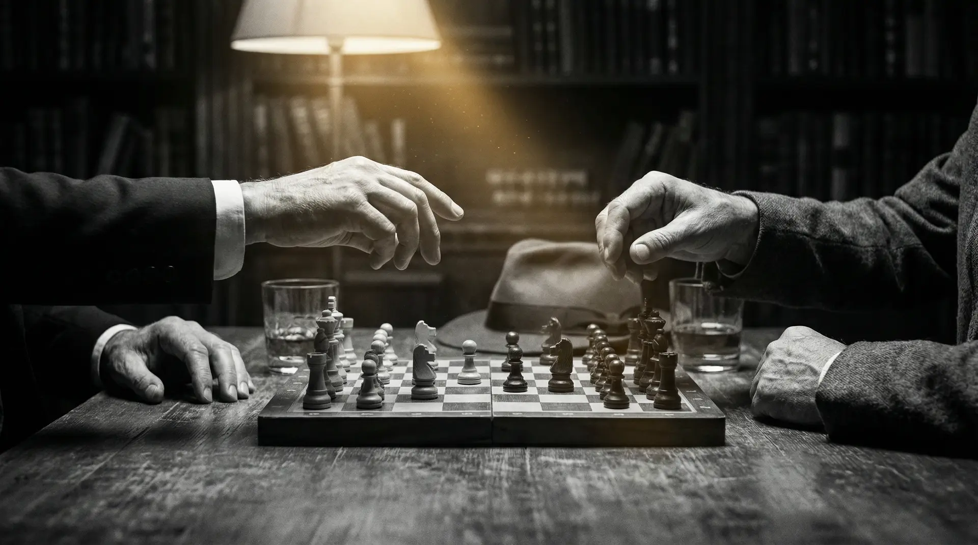 曙光泰剧 艺术探索系列 - 非线性叙事，棋盘上的对弈象征命运的交错